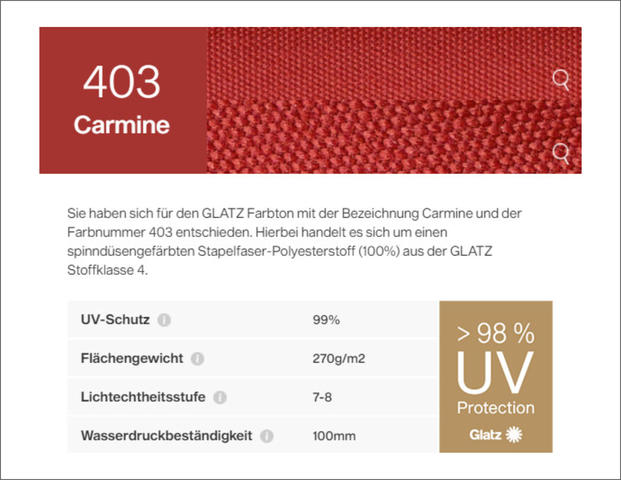 Sonnenschirm® Sunwing Casa