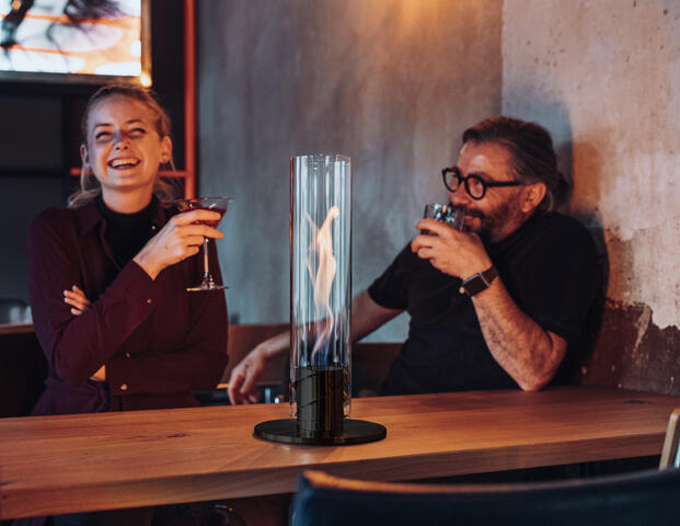 Bioethanol zu Spin Tischfeuer