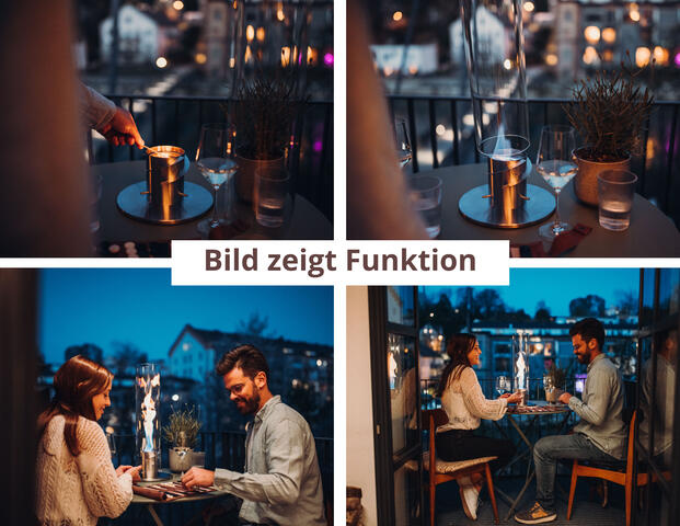 Bioethanol zu Spin Tischfeuer