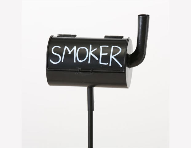 Gartenstab Aschenbecher Smoker