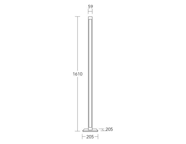 Leonora LED Stehlampe