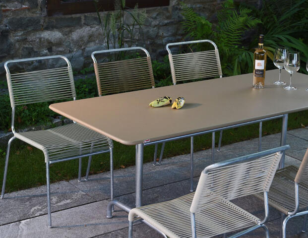 Säntis Spaghetti-Sessel ohne Armlehne