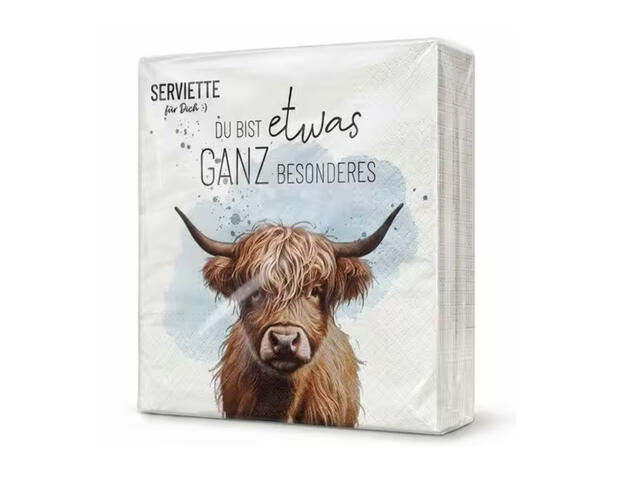 Servietten Rind