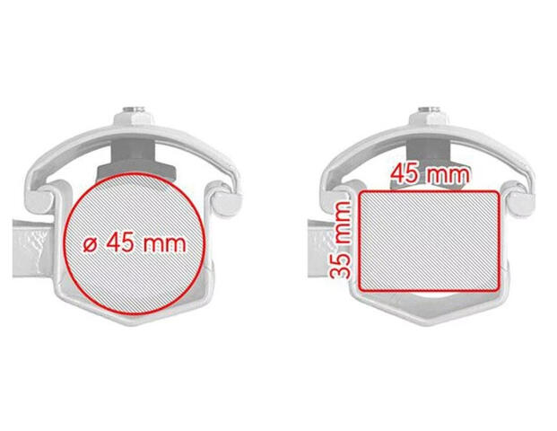 Sonnenschirmhalterung 35 mm