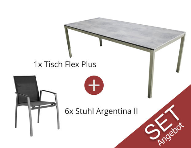 Aktions-Set: Flex Plus (HPL) / Argentina