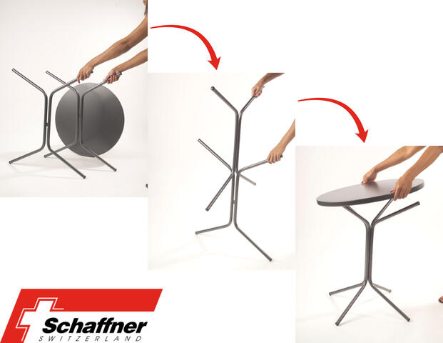 Pix Metalltisch Pastellsand