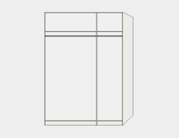 Drehtürenschrank 3-türig