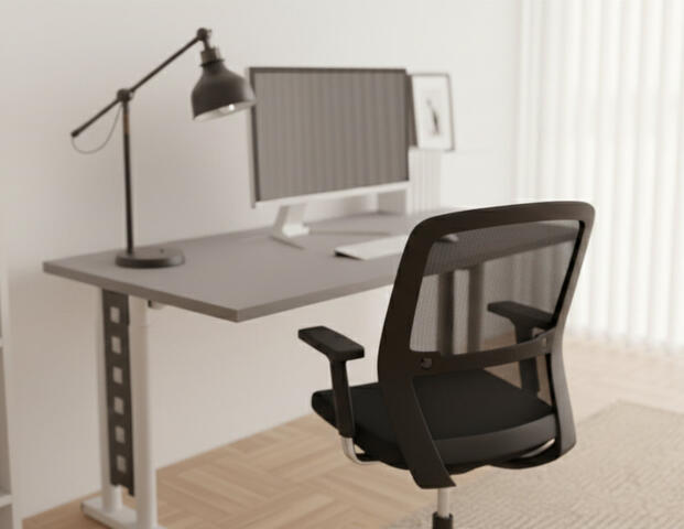 Schreibtisch Window mit C-Fuss