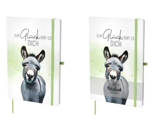 Notizbuch Esel