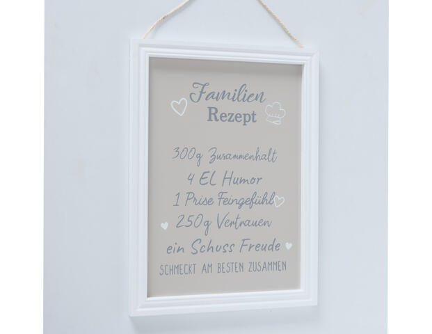 Schild Familie