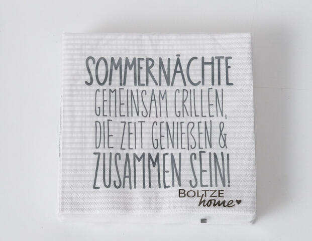 Servietten Sommerparty