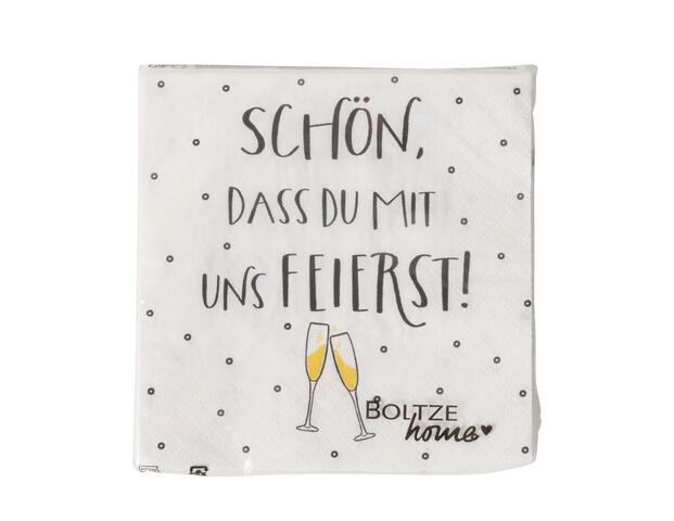 Cocktailservietten Schön