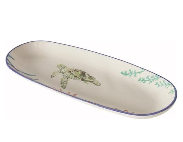 Servierplatte Turtle