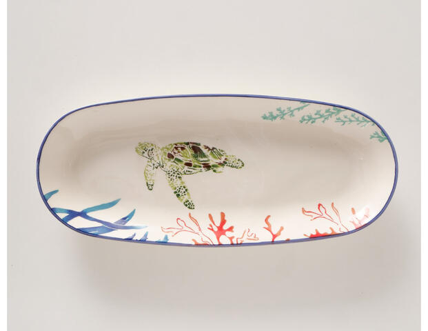 Servierplatte Turtle