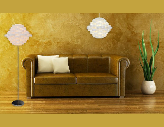 Stehlampe White
