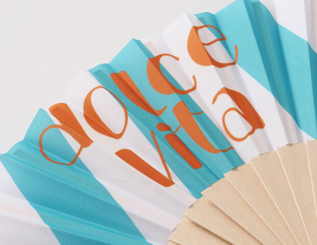 Fächer Dolce Vita