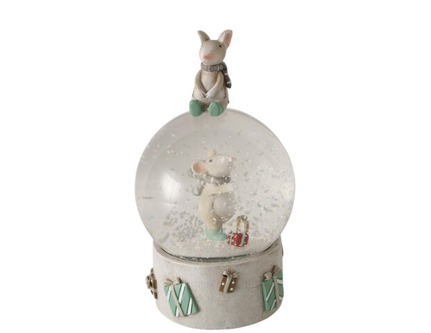 Schneekugel Mausi