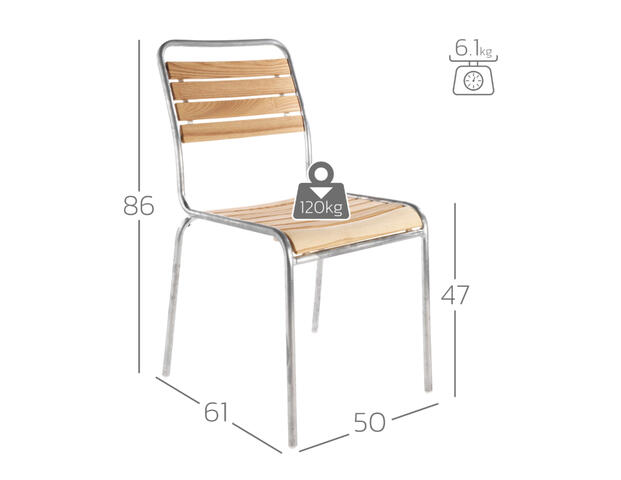 Rigi Sessel ohne Armlehnen