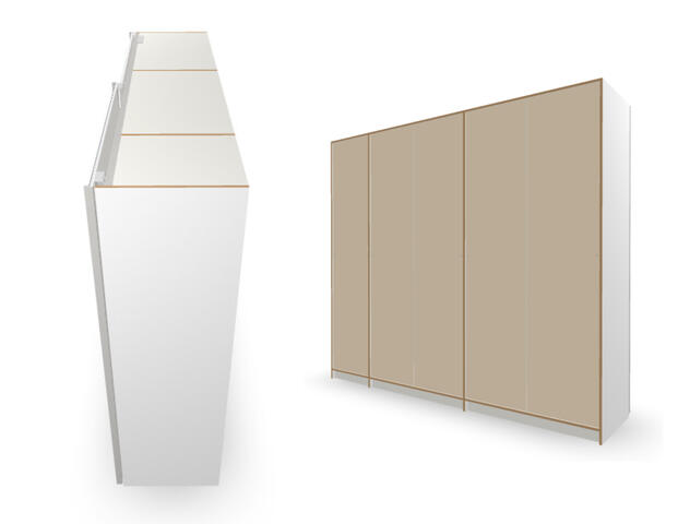 Schwebetürenschrank Slideline