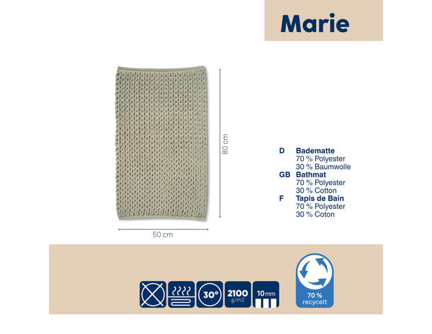 Badematte Marie
