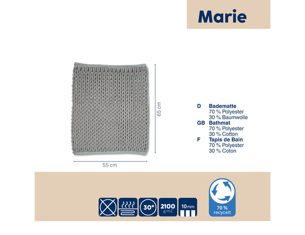 Badematte Marie