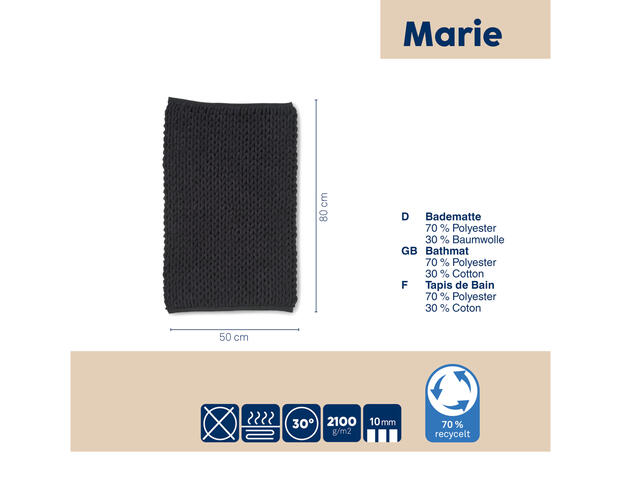 Badematte Marie
