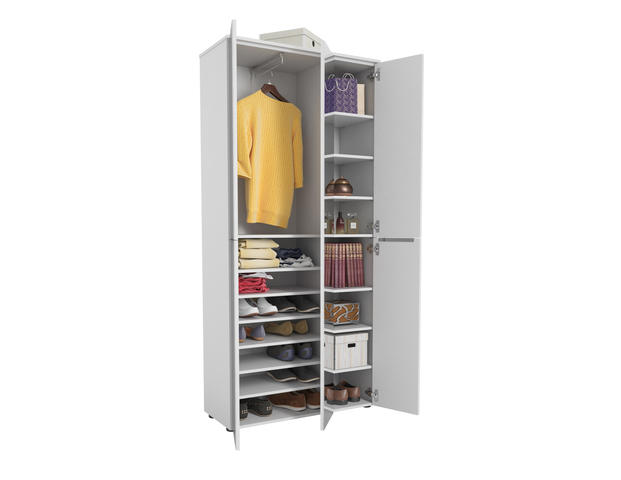 TREND Garderobenschrank mit Holztop