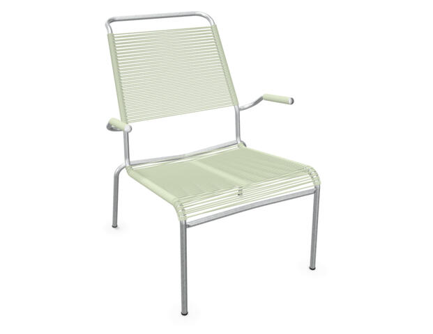 Spaghetti-Lounger Säntis mit Armlehnen