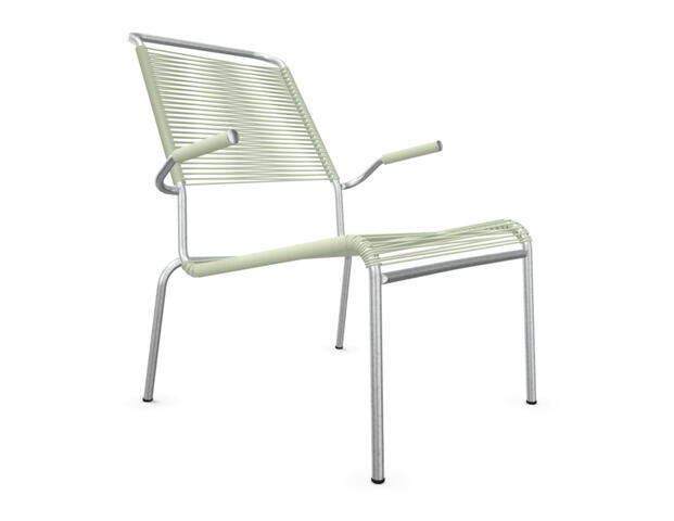 Spaghetti-Lounger Säntis mit Armlehnen