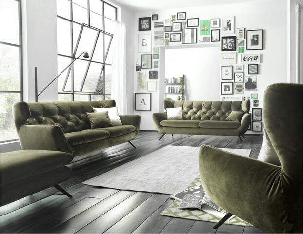 Polstermöbel Scranton 3er