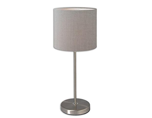 Tischlampe New York grau