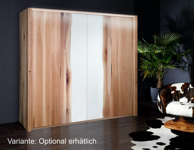 Sumpfeiche Drehtürenschrank