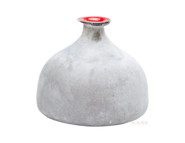 Vase Frost Red