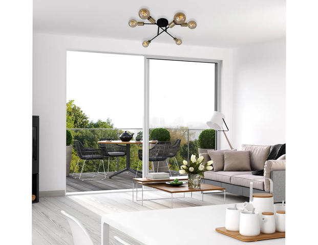 Deckenlampe Black Steel
