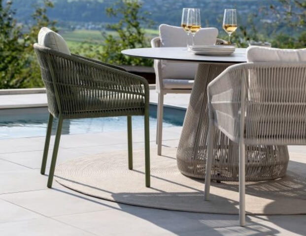 Outdoorteppich Ø 220 cm