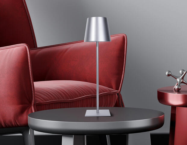 LED Tischleuchte MIKA (Silber)