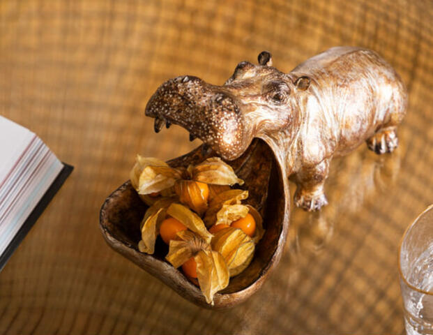 Deko Figur Hippo