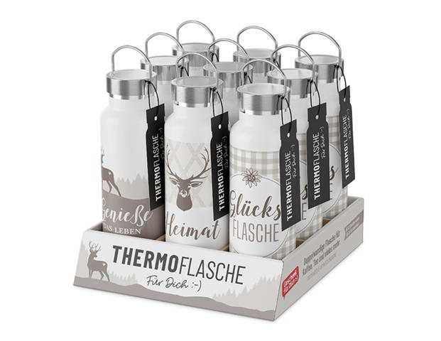 Thermoflasche Gipfel