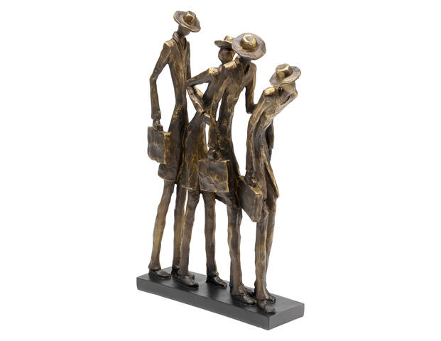 Deko Figur Business Men Four