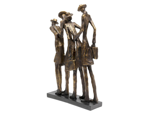 Deko Figur Business Men Four