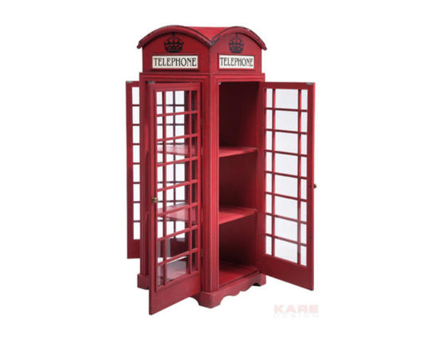 Vitrine Cabinet London Telephone