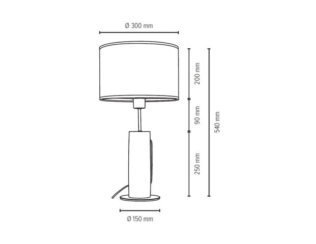 Tischlampe Pino 