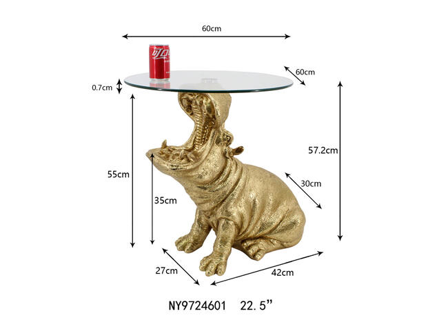 Beistelltisch Hippo