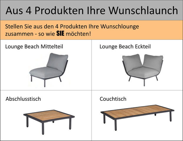 Lounge Beach Kaffeetisch