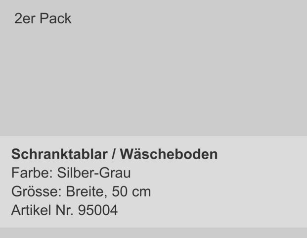 Tablar / Wäscheboden 2er Pack
