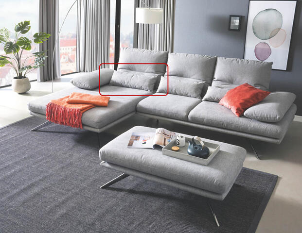 Nierenkissen Oxnard 80cm
