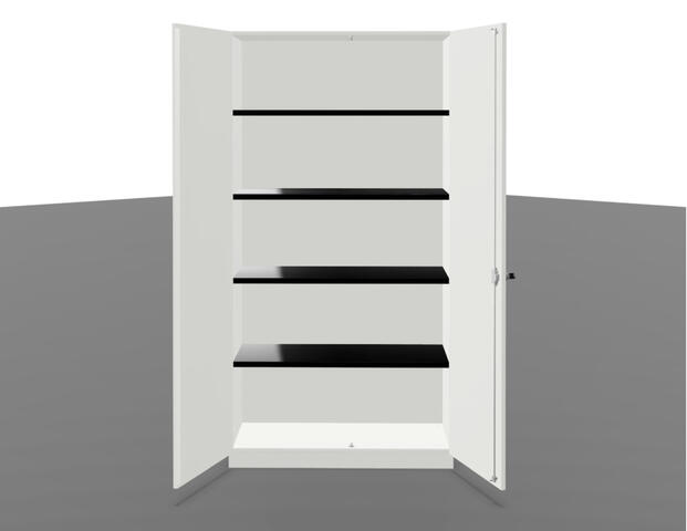 Allvia Aktenschrank 5 OH Türen zweiflügelig