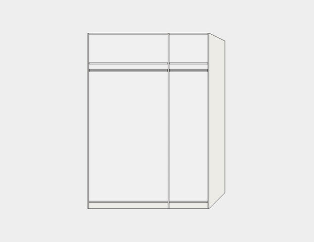 Drehtürenschrank Luca