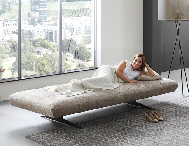 Polstermöbel Quebec Recamiere ohne Rücken