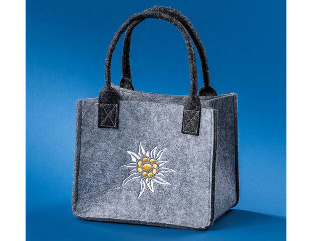 Filztasche Edelweiss